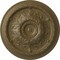 Ekena Millwork Oslo Ceiling Medallion (Fits Canopies up to 7 5/8"), 38 3/8"OD x 2 7/8"P, Mississippi Mud CM38OSMMF - alternate 1